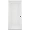 Codel Doors 36"x80"x1-3/4" Primed 1-Panel Int Flat Panel w/Ovolo Bead 20min Fire Rated 7-1/4" LH Prehung Door 3068134PRI802020MLH26DM714 - alternate 1